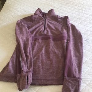 Lululemon 3/4 zip top